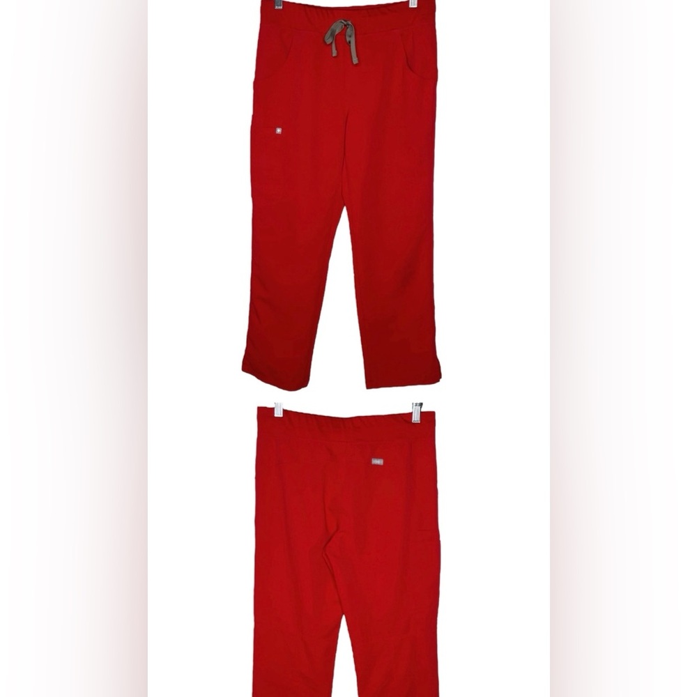 FIGS KADE CARGO SCRUB KADE RED PANTS